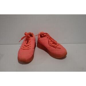 Skechers Shoes Kids 11.5 Girls Uno Night Shades Athletic Low Sneakers Coral Pink